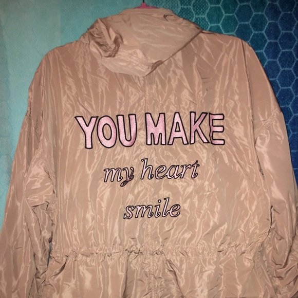 Blush pink windbreaker - Picture 2 of 3
